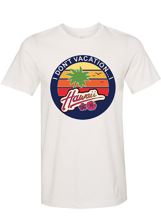 Hawaii White T-Shirt