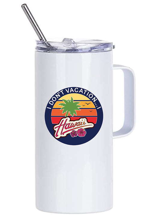 Hawaii Insulated 16 oz Tumbler w/Handle