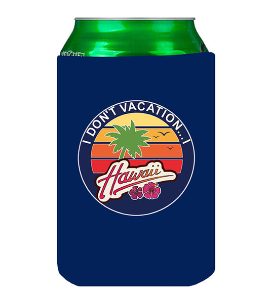 Hawaii Can Holder - Blue