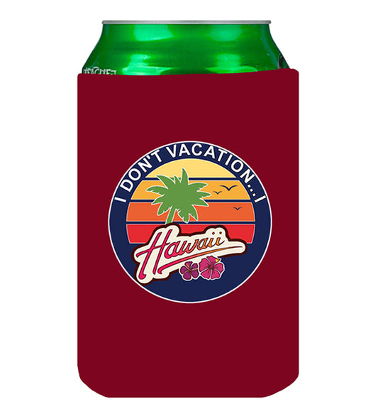 Hawaii Can Holder - Red