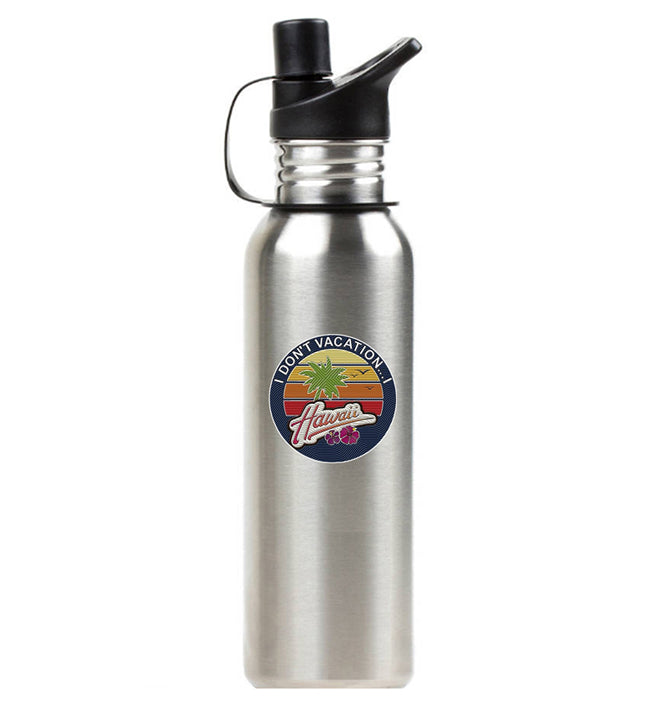 Hawaii Stainless Steel Water Bottle