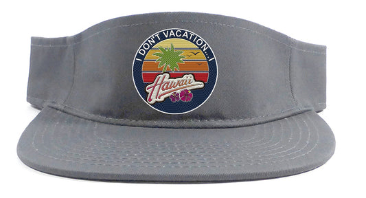 Hawaii Visor - Gray