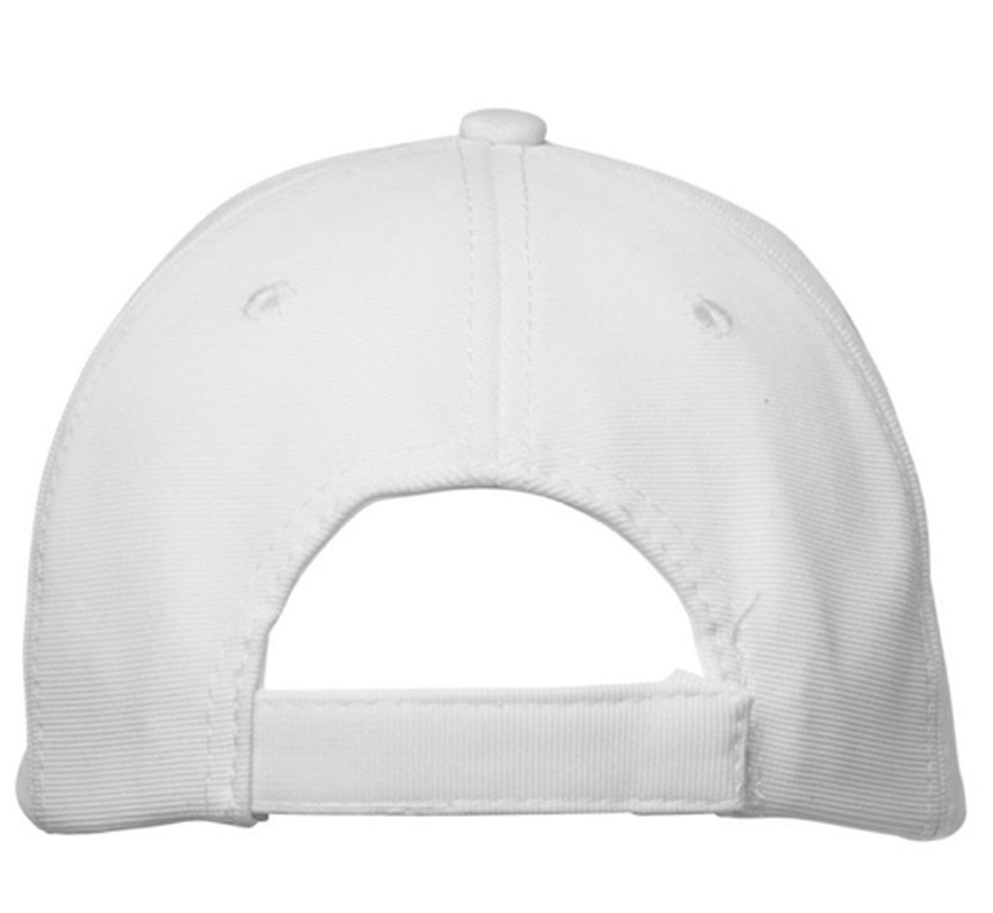 Golf White Cap w/Logo 1